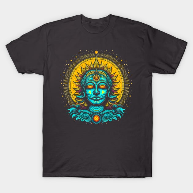 The Sun God T-Shirt by JSnipe